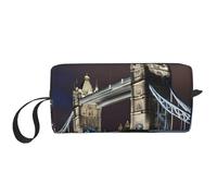 BREAUX Tower Bridge In London Trousse à cosmétiques portable imprimée avec fermeture éclair Sac de voyage Sac de rangement quotidien, Tower Bridge In London1, taille unique, Tower Bridge à Londres1,