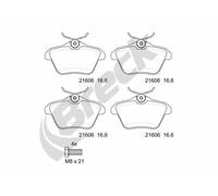 BRECK 21606 00 702 00 Kit de plaquettes de frein, frein à disque pour ALFA ROMEO