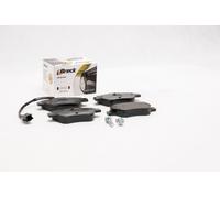 Breck Brakes Plaquettes de frein 23705 00 701 10 pour FIAT, Citroën, Alfa Romeo, Peugeot