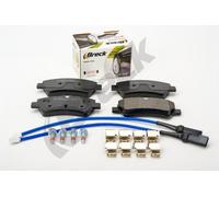 BRECK 25603 00 703 10 Kit de plaquettes de frein, frein à disque pour FORD