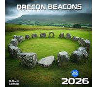 Brecon Beacons 2026 Calendar: Rugged beauty and wild skies from the Welsh highlands