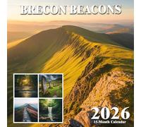 Brecon Beacons 2026 Calendar: Rugged beauty and wild skies from the Welsh highlands