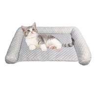 Bredding Dog Led - Mate de sommeil pour animaux de compagnie, coussin de voyage | Lit en soie de glace portable pour le confort dans la caisse d'été, coussin en tissu oxford pour chiens chats de can