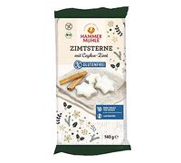 Bredele Sans Gluten Bio Biscuits Étoilés cannelle Noël 140g - Hammermühle