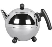 Bredemeijer 1304Z Bredemeijer Teekanne Bella Ronde 1,2l Edelstahl / schwarz 1304Z