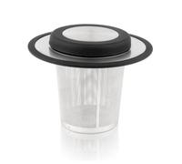 Bredemeijer Filtre à thé 1491 Universel – repose acier inoxydable et silicone