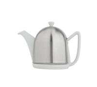 Bredemeijer 3510W Cosy Théière Céramique/Acier Inoxydable Manteau Satiné/Blanc 1 L…