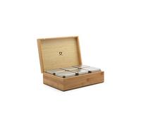 Boîte à Thé Bredemeijer Bamboo Marron (7 Pièces)