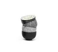 Bredemeijer Bol de thé Pucheng, Set de 4 INB152004, Black
