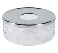 BREDEMEIJER Chauffe-théière verre avec plaque inox