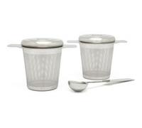 Bredemeijer Deux filtres à thé avec cuillère