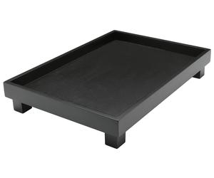 Bredemeijer LEOPOLD Tablett rechteckig schwarz