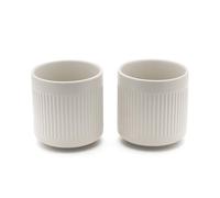 Bredemeijer Lot de 2 Tasses à thé en Porcelaine Blanche d'une capacité de 300 ML chacune