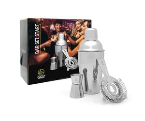 Bredemeijer LV00465 Accessoires Bar Start 3 Pièces Acier Inoxydable Argent 94 x 241 x 261 cm