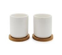 Bredemeijer Mug Umea 200ml Blanc avec Support, Gres