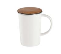 Bredemeijer Teebecher Bamboo mit Filter und Deckel 400 ml