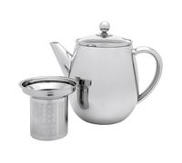 Bredemeijer - Théière Duet Eva 1,1 l brillante, 145x230x195, Tons Argentés