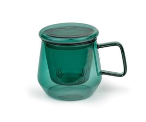 Bredemeijer - Thé pour une personne Livourne - 290 ml - Verre - Vert jade