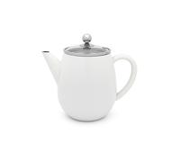 Bredemeijer Teekanne Duet EVA Glasdeckel und Filter 1,1l doppelwandig Edelsta...
