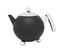 BREDEMEIJER Théière Bella Ronde 1,2 litre noir mat