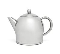 Bredemeijer - Théière double paroi Minuet Santhee - 1,4 litre - Acier inoxydable - Mat