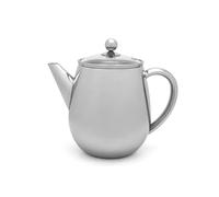 Bredemeijer - Théière Duet Eva 1,1 l brillante, 145x230x195, Tons Argentés