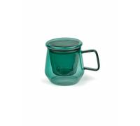 BREDEMEIJER Théière TEA FOR ONE LIVORNO 0,35l Verre Vert Jade vert