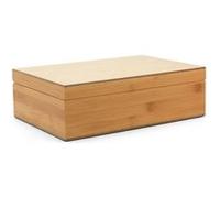 - UNIVERSAL - Coffret en Bambou avec 6 boîtes à thé