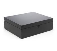 BREDEMEIJER - UNIVERSAL - Coffret noir avec 6 boîtes à thé Noir