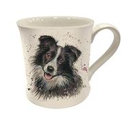 Bree Merryn Tasse en porcelaine fine avec motif de Carson le border collie