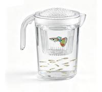 Breeder Box for Fish Tank - Clear Floating Hatchery Incubator, Fish Breeding Box with Lid, for Aquarium Fry Protection Betta Guppy Shrimp Crab Platy Cichlid