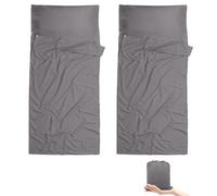 BREENHILL Doublure de sac de couchage, draps de camping et drap de voyage, auberges et voyages pour adultes, sac de couchage léger pour la randonnée, les hôtels, doublure de sac de couchage léger pour