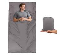 BREENHILL Doublure de sac de couchage, draps de camping et drap de voyage, auberges et voyages pour adultes, sac de couchage léger pour la randonnée, les hôtels, doublure de sac de couchage léger pour