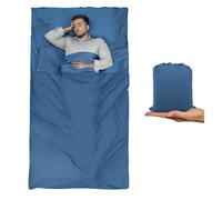 BREENHILL Doublure pour sac de couchage, draps de camping, draps de voyage, auberges et sac de couchage pour la randonnée, les hôtels, doublure légère pour sac de couchage simple et double avec