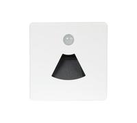 Breeshy 3W LED Lumière Nocturne avec Détecteur de Mouvement Intégré pour Escalier Étanche avec Détecteur de Mouvement pour Bateau, Navire, Remorque - Blanc