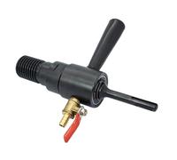 Breeshy Adaptateur de foret à carotter 1-1/4-7 mâle vers SDS-Plus - Injectable d'eau pour carotteuse 1-1/4-7 pour carotter dans le béton