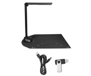 Breeshy Caméra de Documents Scanner de Livres Éclairage LED HD 16 Mégapixels Numérisation Haute Vitesse Prise en Charge du Logiciel OCR Multilingue