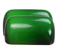 Breeshy La Nouvelle Couleur Verte Couvercle de Lampe de BANQUIER en Verre Lampe de Banquier Abat-Jour en Verre