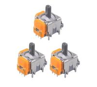 Breeshy Lot de 3 Modules de Joystick Analogique 3D pour Contrôleur Électromagnétique Hall, Accessoires de Capteur de Joystick de Pouce