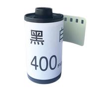 Breeshy Lot de 400 films d'entraînement pour débutants, kit de studio photo, 35 mm, 12 feuilles ASA, noir négatif pour appareils photo
