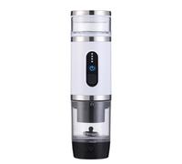 Breeshy Machine à Portable Rechargeable par USB avec Mousseur à Lait pour, Faire du Camping, de la Randonnée ou pour Une Utilisation au Bureau.