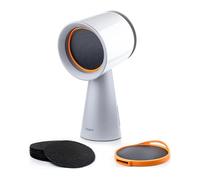 BREETEE Hotte de cuisine portable - Puissante aspiration à 3 vitesses - Hotte de bureau compacte avec 2 doubles filtres - Ventilateur d'échappement de cuisine original à faible bruit avec 2 filtres à