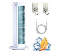 Breezamax, Refroidisseur D'Air Breeze Max 2025, Qinux Brizaac, Combattez InstantanéMent La Chaleur Et L'Humidité Torrides, Petit Et Compact, Ultra Silencieux, Avec TéLéCommande à Crochet(Blue)