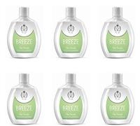Breeze 6 déodorants Squeeze the vert Déodorant parfumée pour le corps