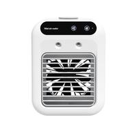 Breeze AC Unité | Humidificateur d'air réglable de table - 2 vitesses Mini souffleur d'air portable pour voyage, camping, salon, voiture