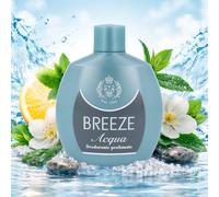 Breeze acqua déodorant homme sans sels d’aluminium parfum frais longue durée 100 ml