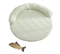Breeze Bed For Cats, Lapcatz Breeze Cat Bed, Cooling Cat Bed, With Memory Foam - Heat-Dissipating Fabric, Breathable Design Prevents Overheating, Machine Washablesuitable For Most Cats (green, 60cm)