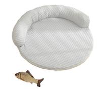 Breeze Bed For Cats, Lapcatz Breeze Cat Bed, Cooling Cat Bed, With Memory Foam - Heat-Dissipating Fabric, Breathable Design Prevents Overheating, Machine Washablesuitable For Most Cats (gray, 60cm)