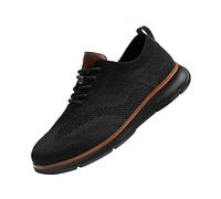 Breeze Chaussures pour homme Wearbreeze Chaussures de costume en tissu tricoté Chaussures à lacets Chaussures de marche confortables Chaussures de loisirs classiques Oxfords Chaussures de mariage