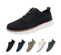 Breeze Chaussures Wearbreeze pour homme Chaussures Urban Breeze Urban Chaussures de costume pour homme Respirant Tissu tricoté Chaussures à lacets Formelles Moderne Classique Chaussures de loisirs